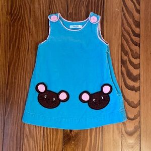 Baby Boden Corduroy Mouse Jumper